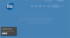 Desktop Screenshot of museum-hotel.gr